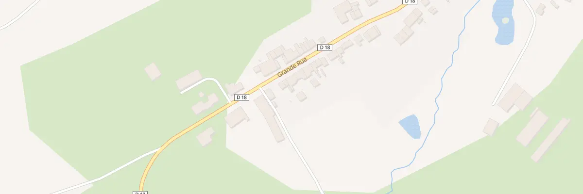 Plan du 39 Gr Grande Rue à Montzéville