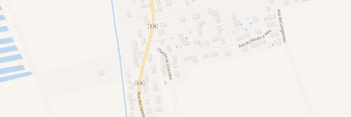 Plan du 5 Chem de la Charriere à Cessey-sur-Tille