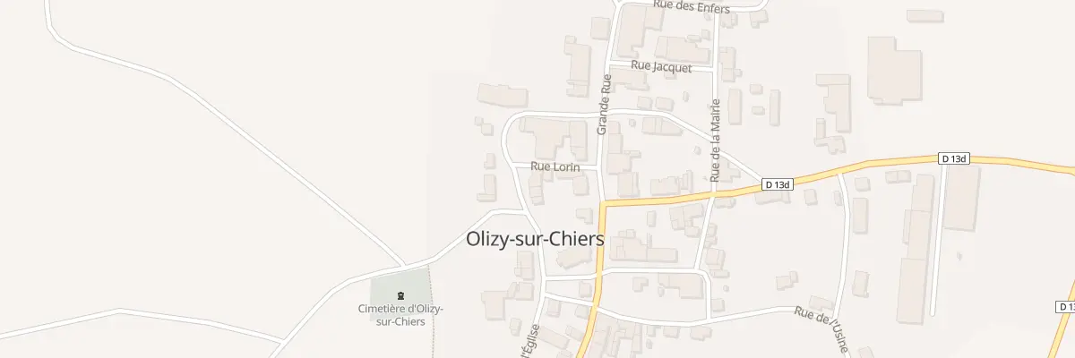Plan du 6 Rue de l’Eglise à Olizy-sur-Chiers
