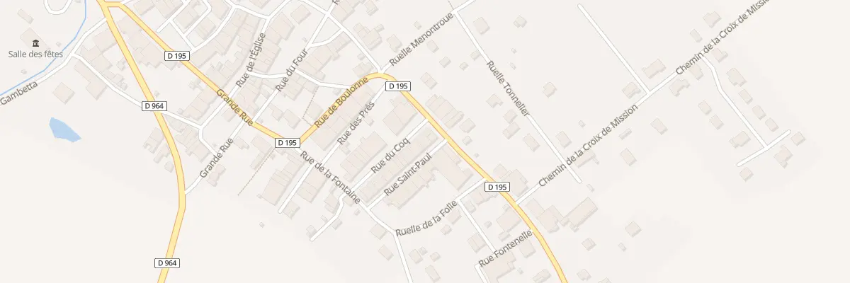 Plan du 4 Rue Saint-paul à Mouzay