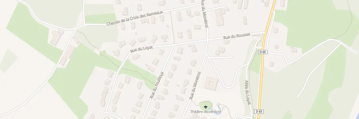 Plan du 2 Rue du Fouilloux à Charnoz-sur-Ain