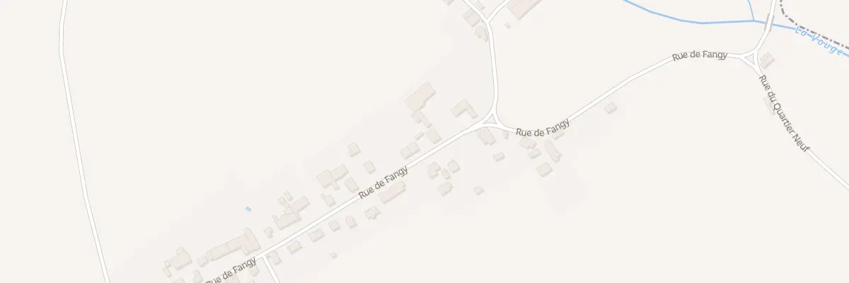 Plan du 33 Rue de Fangy à Esbarres