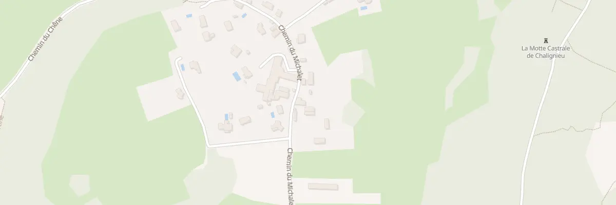 Plan du 489 Chem du Michalet à Chozeau