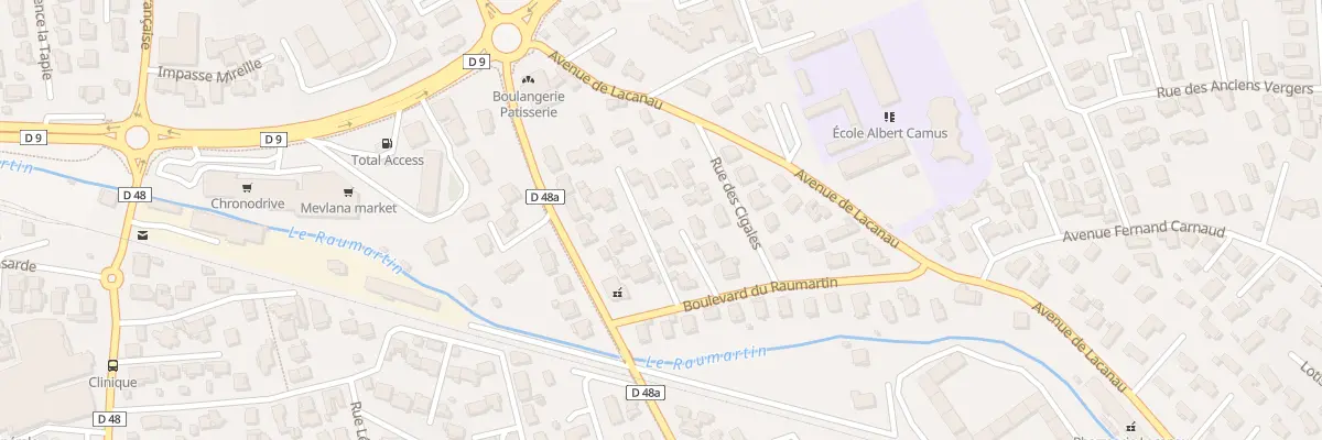 Plan du 5 Bd du Raumartin à Marignane