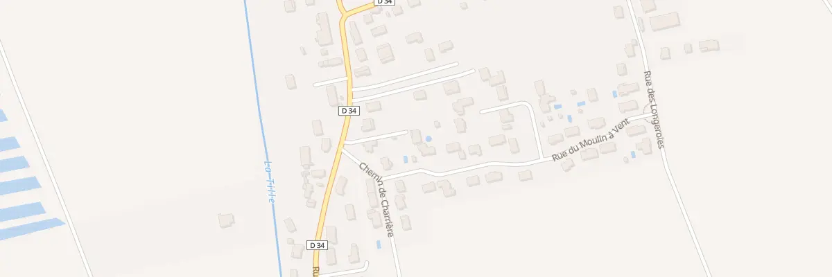 Plan du 33 Rue des Vernottes à Cessey-sur-Tille