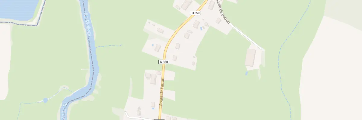 Plan du 1155 Rte de Patran à Bruailles