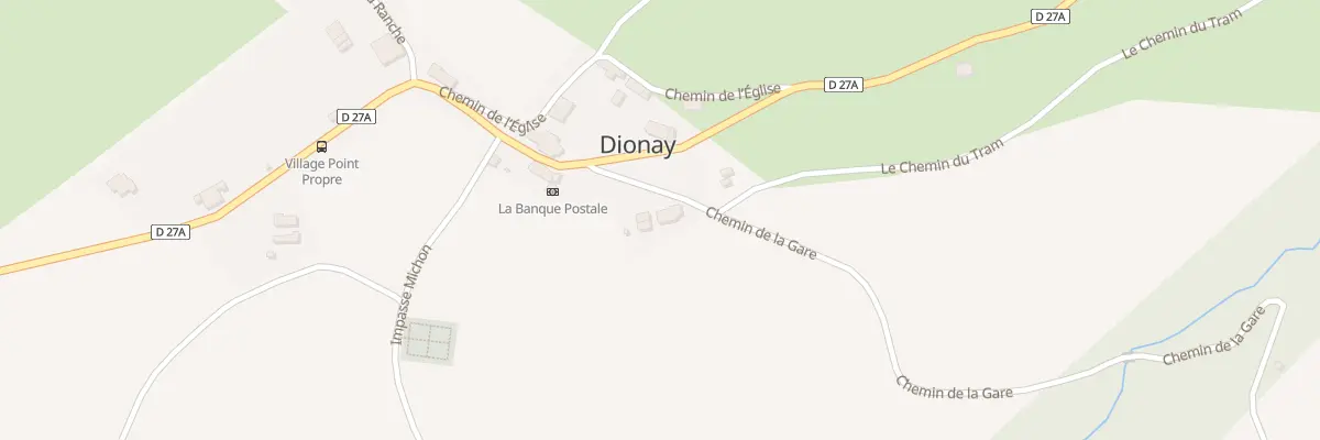 Plan du 5002 Michon à Saint Antoine l’Abbaye