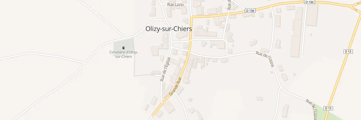 Plan du 17 Gr Grande Rue à Olizy-sur-Chiers