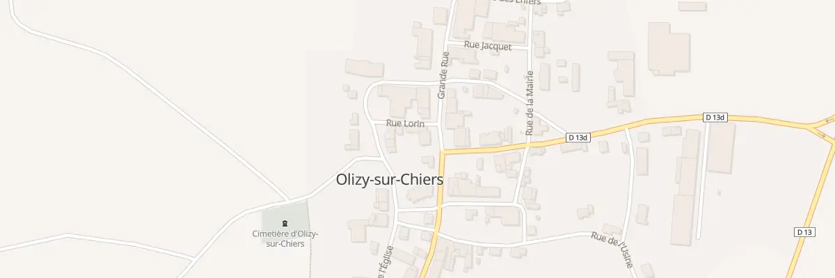 Plan du 23 Gr Grande Rue à Olizy-sur-Chiers