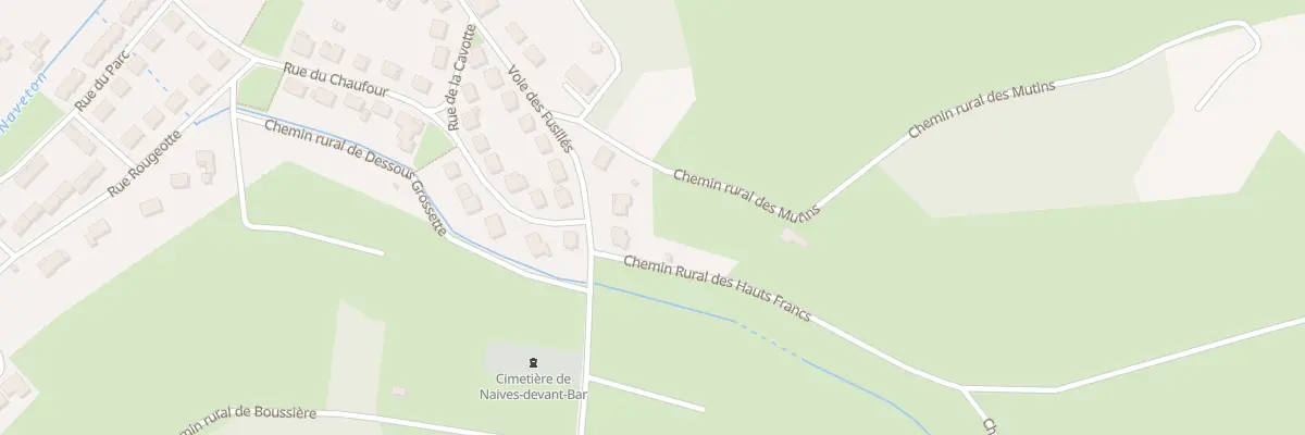 Plan du 9001 Voie des Fusilles à Naives-Rosières