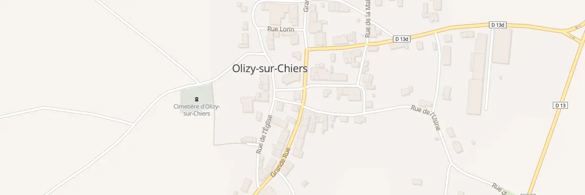 Plan du 2 Rue des Fusilles du 26 08 1914 à Olizy-sur-Chiers