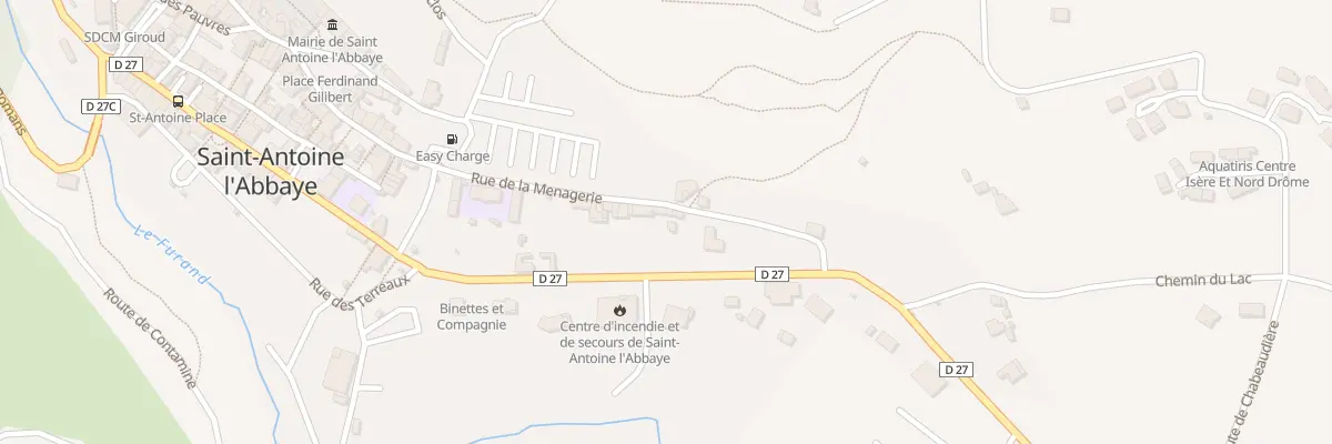 Plan du 5328 Gr Grande Rue à Saint Antoine l’Abbaye