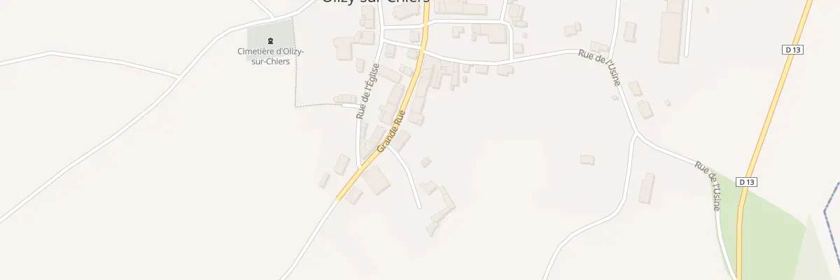 Plan du 10 Gr Grande Rue à Olizy-sur-Chiers