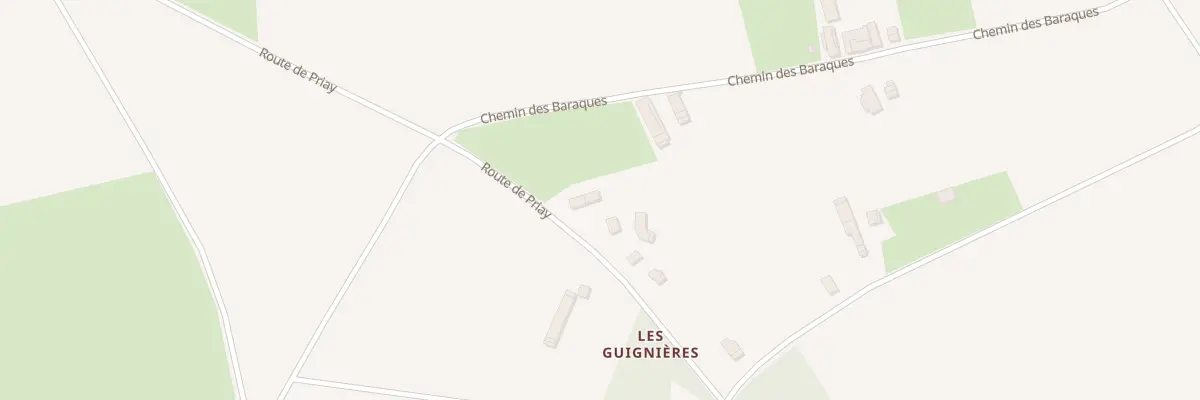 Plan du 1599 Rte de Priay à Dompierre-sur-Veyle