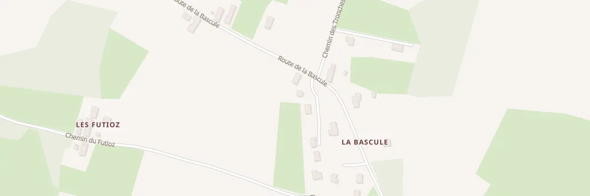 Plan du 5369 La Bascule à Cormoz