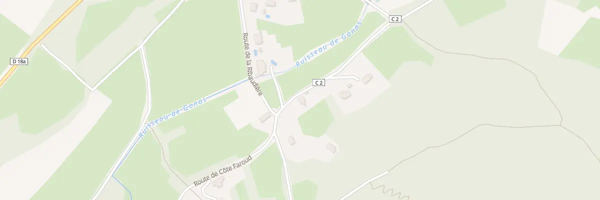 Plan du 54 Rte de la Baronnière à Veyssilieu