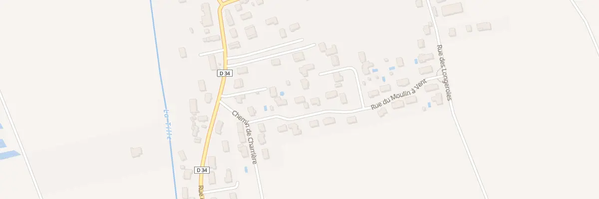 Plan du 3 Rue du Moulin à Vent à Cessey-sur-Tille