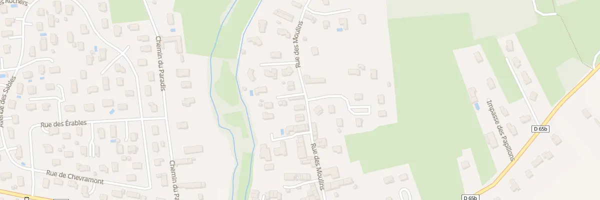 Plan du 277 Rue des Moulins à Saint-Romain-de-Jalionas