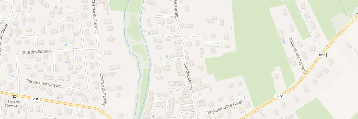 Plan du 205 Rue des Moulins à Saint-Romain-de-Jalionas
