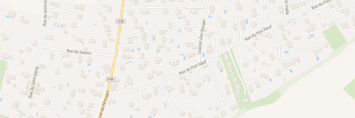 Plan du 203 Rue de Port Neuf à Saint-Jean-de-Niost