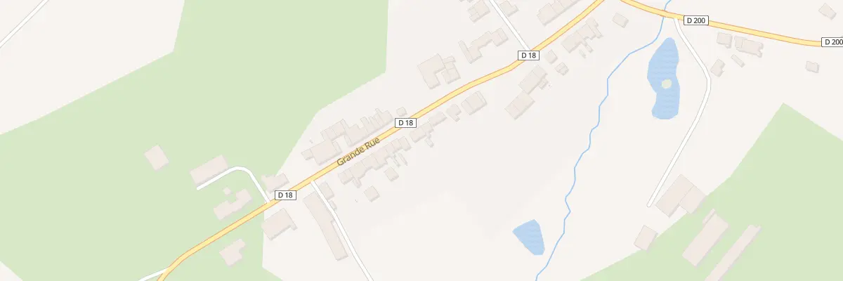 Plan du 25 Gr Grande Rue à Montzéville