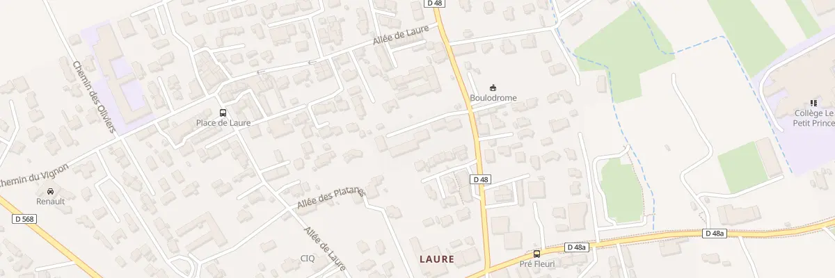 Plan du 5215 Laure à Gignac-la-Nerthe