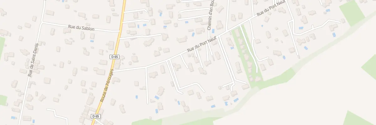 Plan du 190 Rue de Port Neuf à Saint-Jean-de-Niost