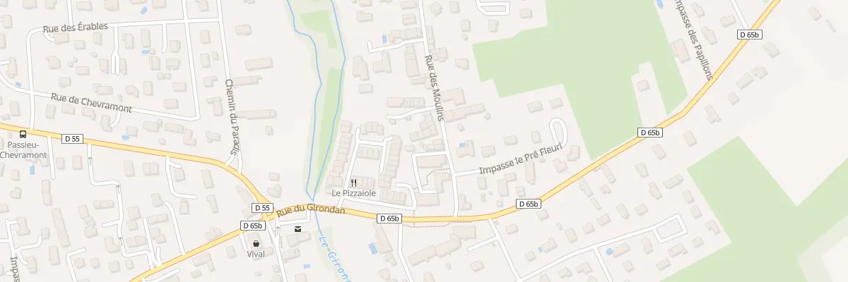 Plan du 89 Rue des Moulins à Saint-Romain-de-Jalionas