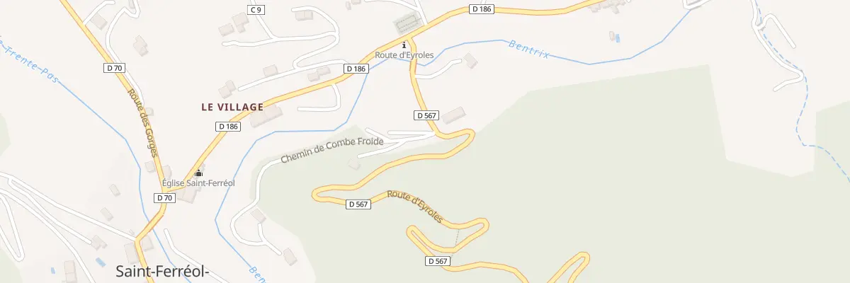 Plan du 5112 Combe Froide à Saint-Ferréol-Trente-Pas