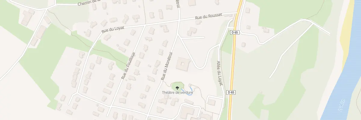 Plan du Loyat à Charnoz-sur-Ain