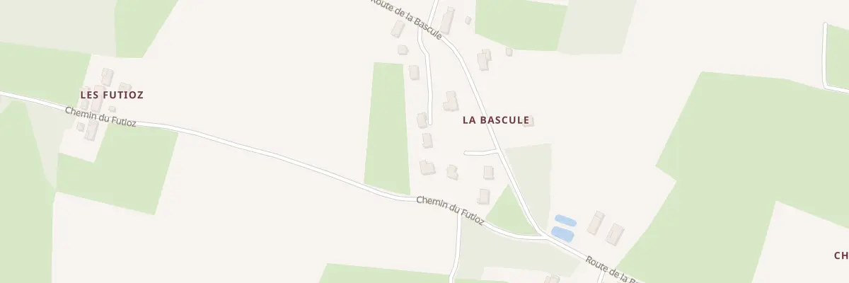Plan du 5393 La Bascule à Cormoz