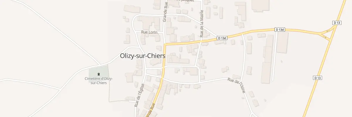 Plan du 1 Rue des Fusilles du 26 08 1914 à Olizy-sur-Chiers