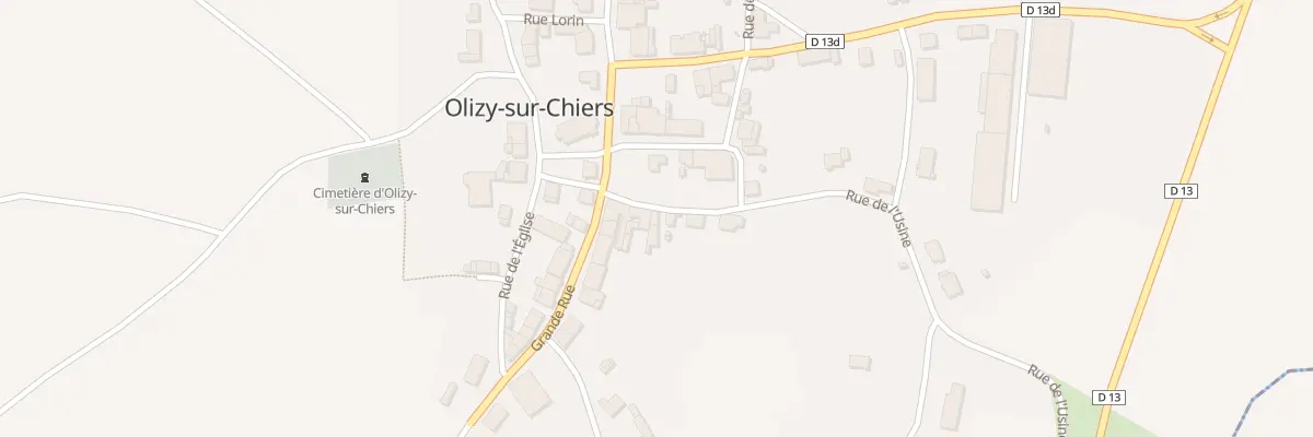 Plan du 2 Rue de l’Usine à Olizy-sur-Chiers
