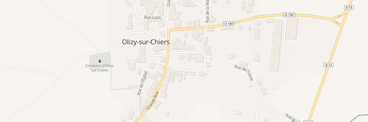 Plan du 4 Rue des Fusilles du 26 08 1914 à Olizy-sur-Chiers