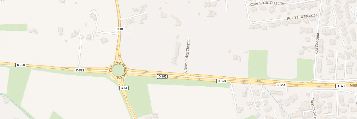 Plan du 1B Che des Thyms à Gignac-la-Nerthe