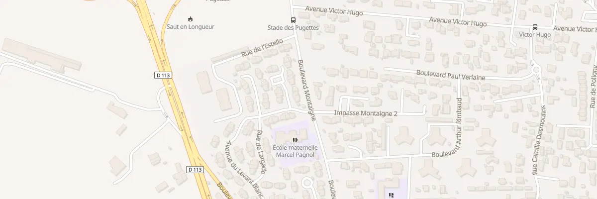 Plan du 2 Rue de la Tramontane à Rognac
