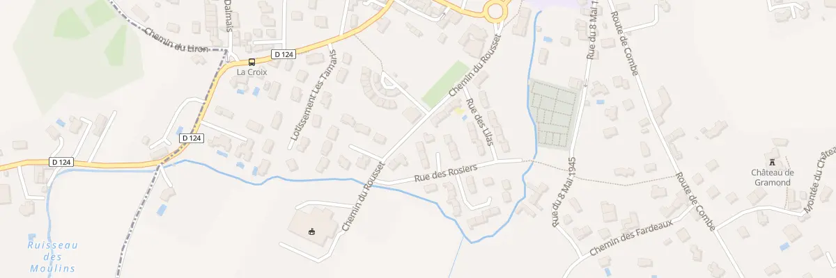 Plan du 15 Rue des Rosiers à Saint-Alban-de-Roche
