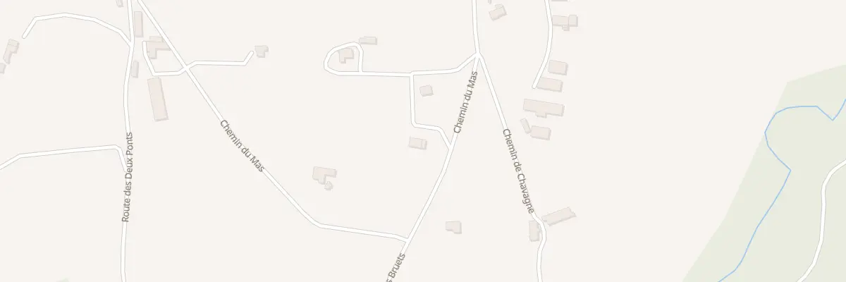 Plan du 575 Che du Mas à Saint-Bonnet-de-Chavagne