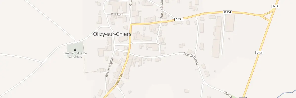 Plan du 6 Rue des Fusilles du 26 08 1914 à Olizy-sur-Chiers