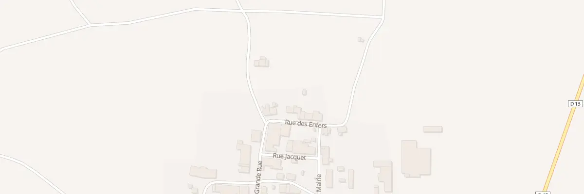 Plan du 5 Rue des enfers à Olizy-sur-Chiers