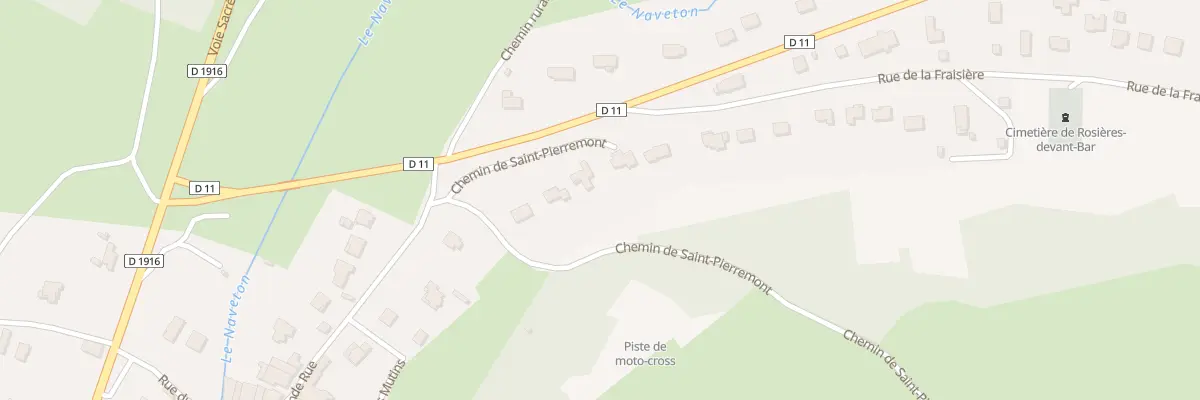 Plan du 5 Che de Saint Pierremont à Naives-Rosières
