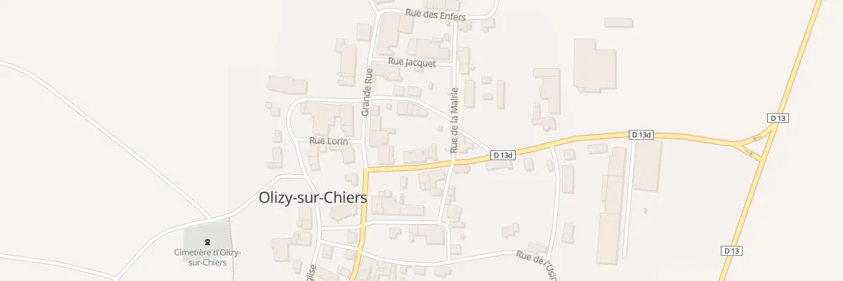 Plan du 3 Rue de la Ferté à Olizy-sur-Chiers
