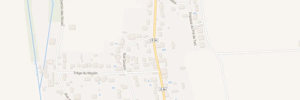 Plan du 17 Rue des Chardenois à Cessey-sur-Tille