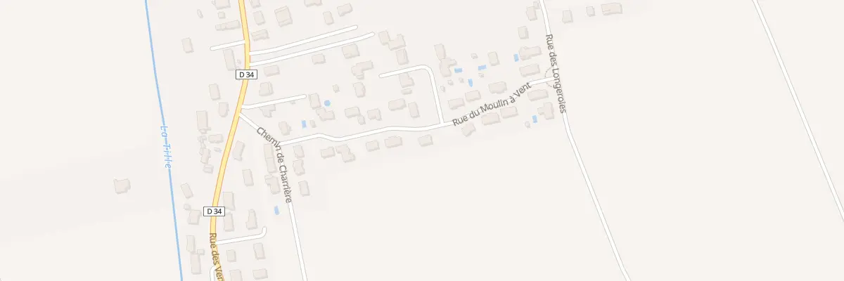 Plan du 10 Rue du Moulin à Vent à Cessey-sur-Tille