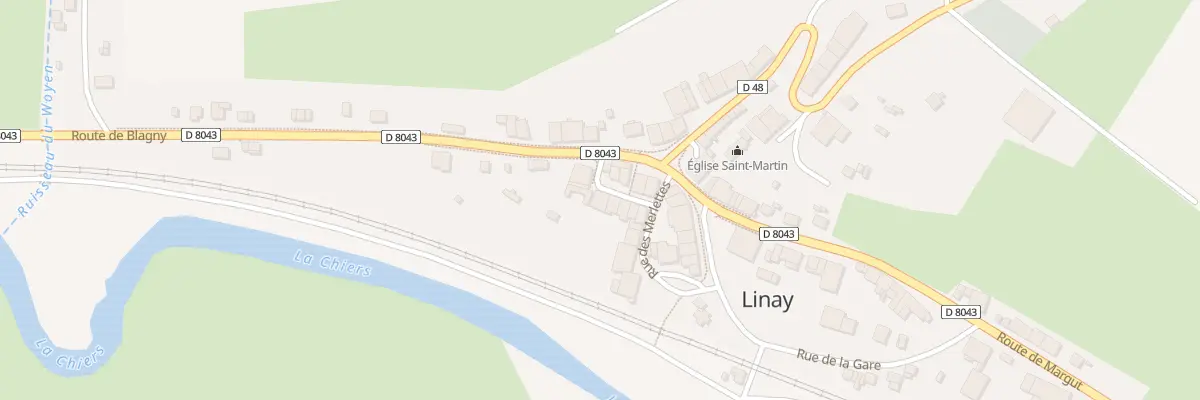 Plan du 5B All Hermignon à Linay