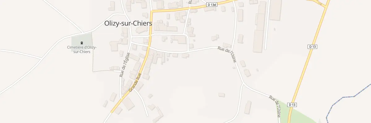 Plan du 8 Rue de l’Usine à Olizy-sur-Chiers