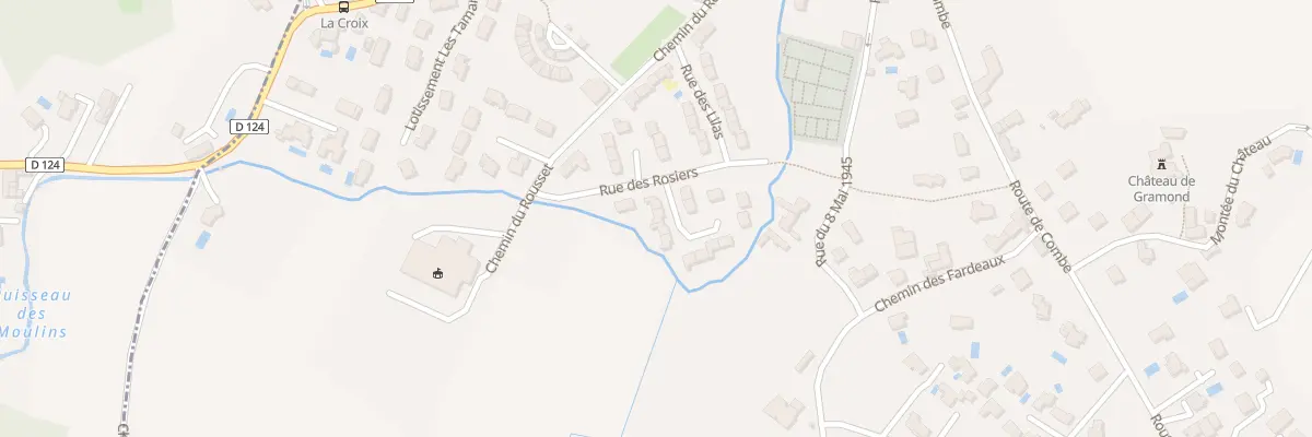 Plan du 20 Rue des Rosiers à Saint-Alban-de-Roche