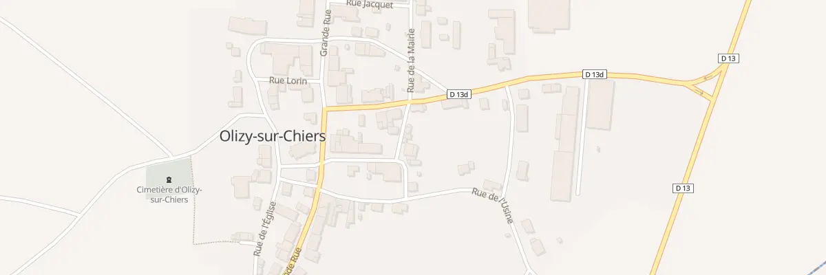 Plan du 4 Rue de la Mairie à Olizy-sur-Chiers
