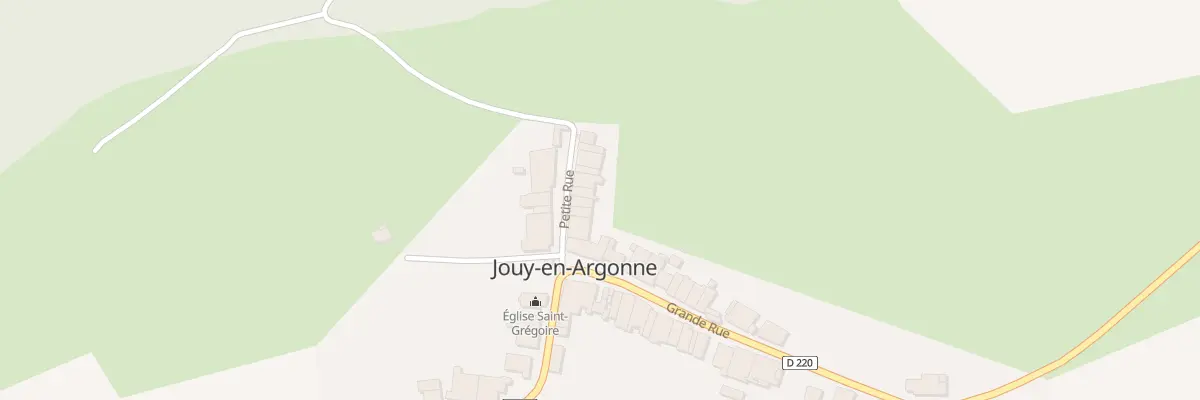 Plan du 2 Ptr Petite Rue à Jouy-en-Argonne