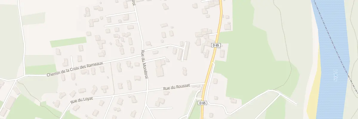 Plan du 36 Rue de Monétroi à Charnoz-sur-Ain